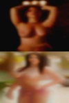 Unusual naked woman