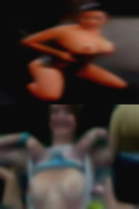 Shaving of nude girls.